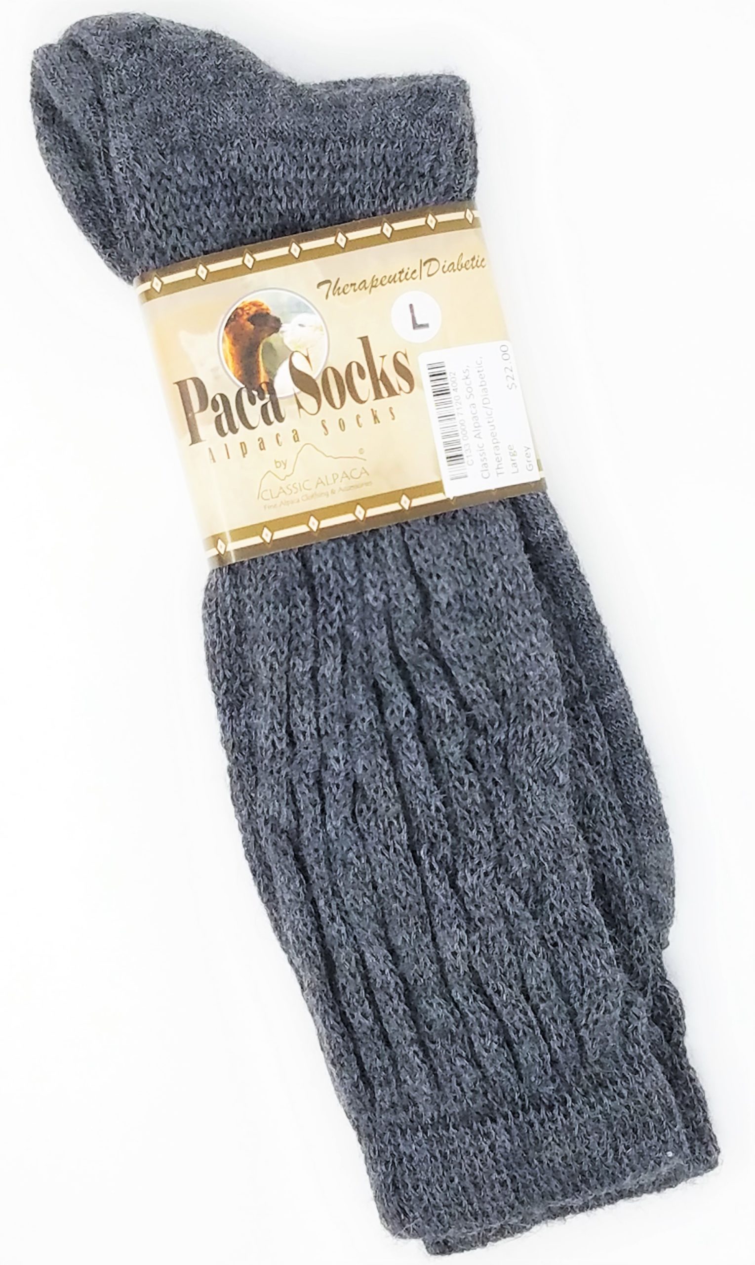 Classic Alpaca Paca Socks, Therapeutic Unisex